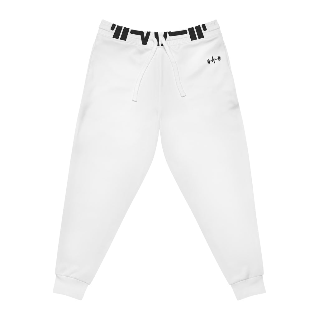 White Athletic Joggers